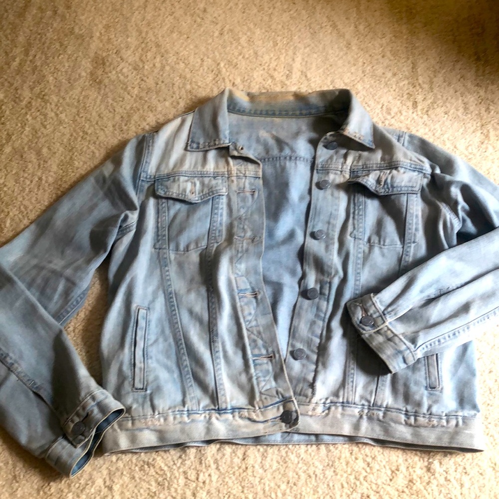 Super Soft Slightly Distressed Jean Jacket